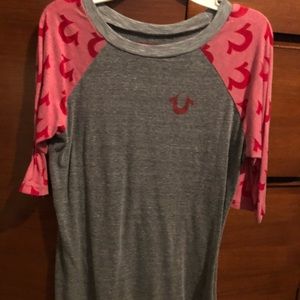 True Religion baseball tee